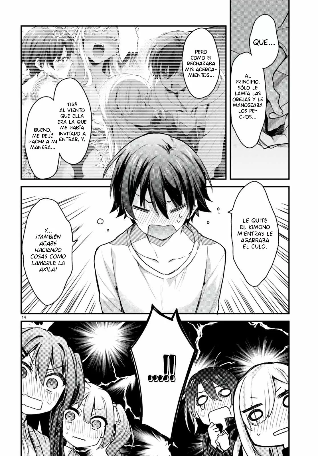 Yonshimai wa Yoru wo Omachikane Capítulo 14 - Page 15