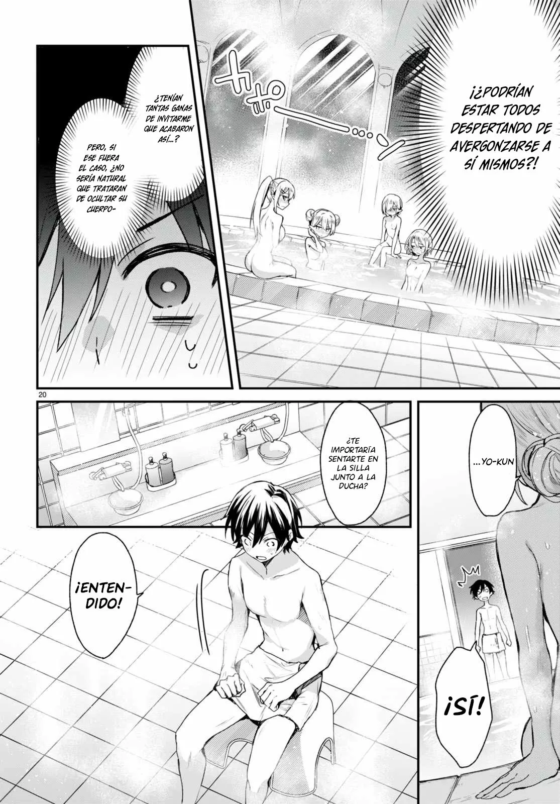 Yonshimai wa Yoru wo Omachikane Capítulo 14 - Page 20