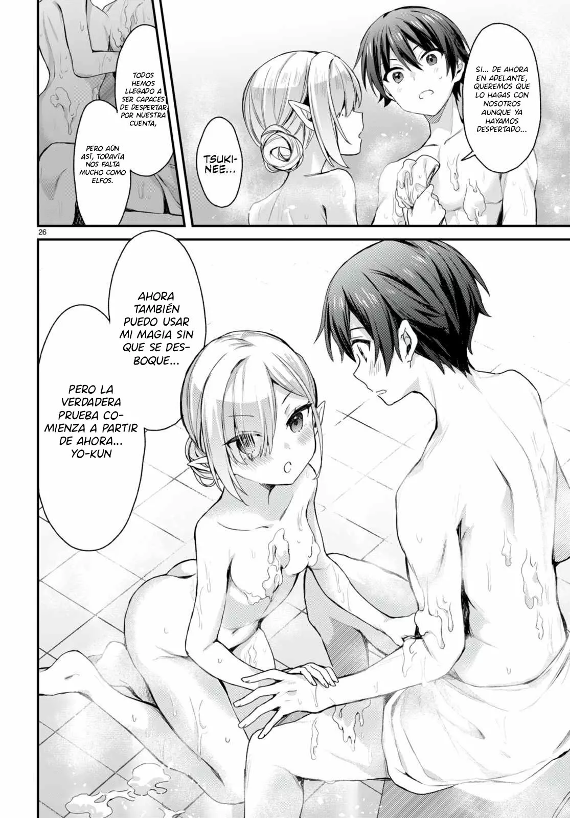 Yonshimai wa Yoru wo Omachikane Capítulo 14 - Page 26