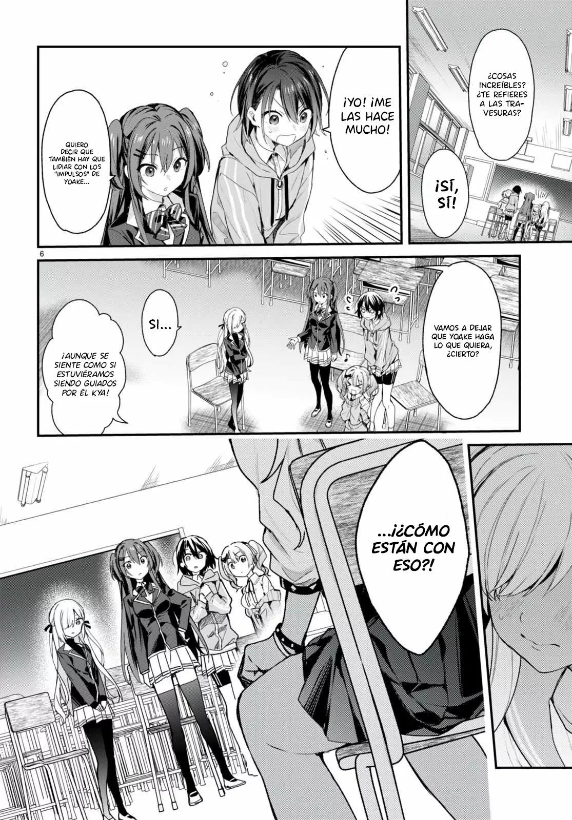 Yonshimai wa Yoru wo Omachikane Capítulo 14 - Page 7