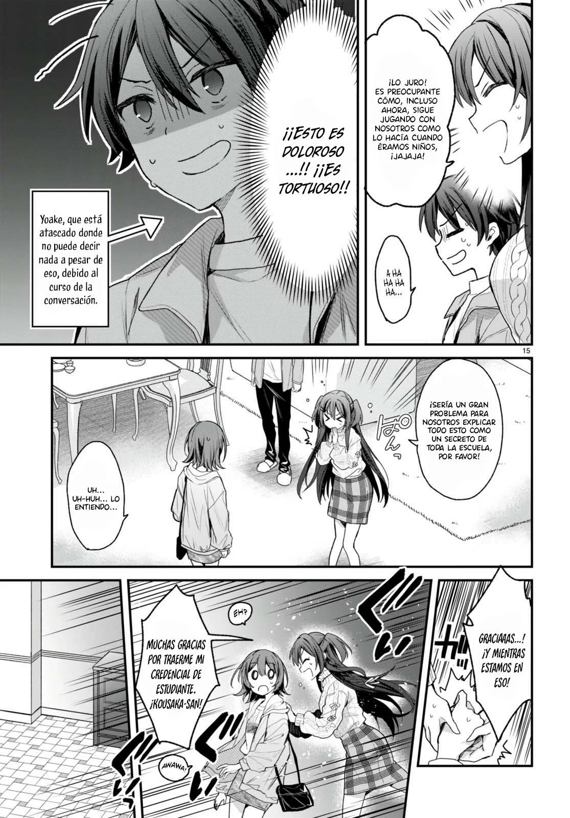 Yonshimai wa Yoru wo Omachikane Capítulo 16 - Page 17