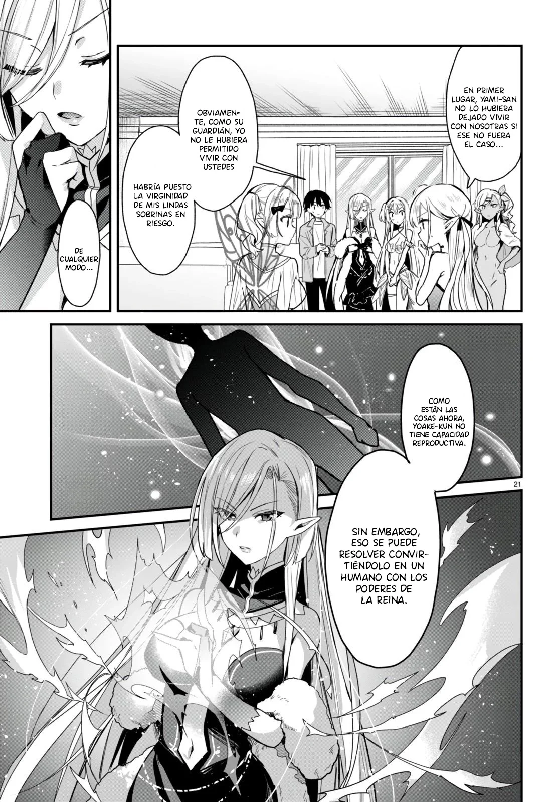 Yonshimai wa Yoru wo Omachikane Capítulo 17 - Page 22