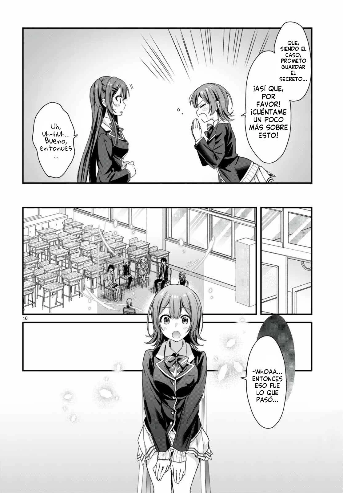 Yonshimai wa Yoru wo Omachikane Capítulo 18 - Page 17