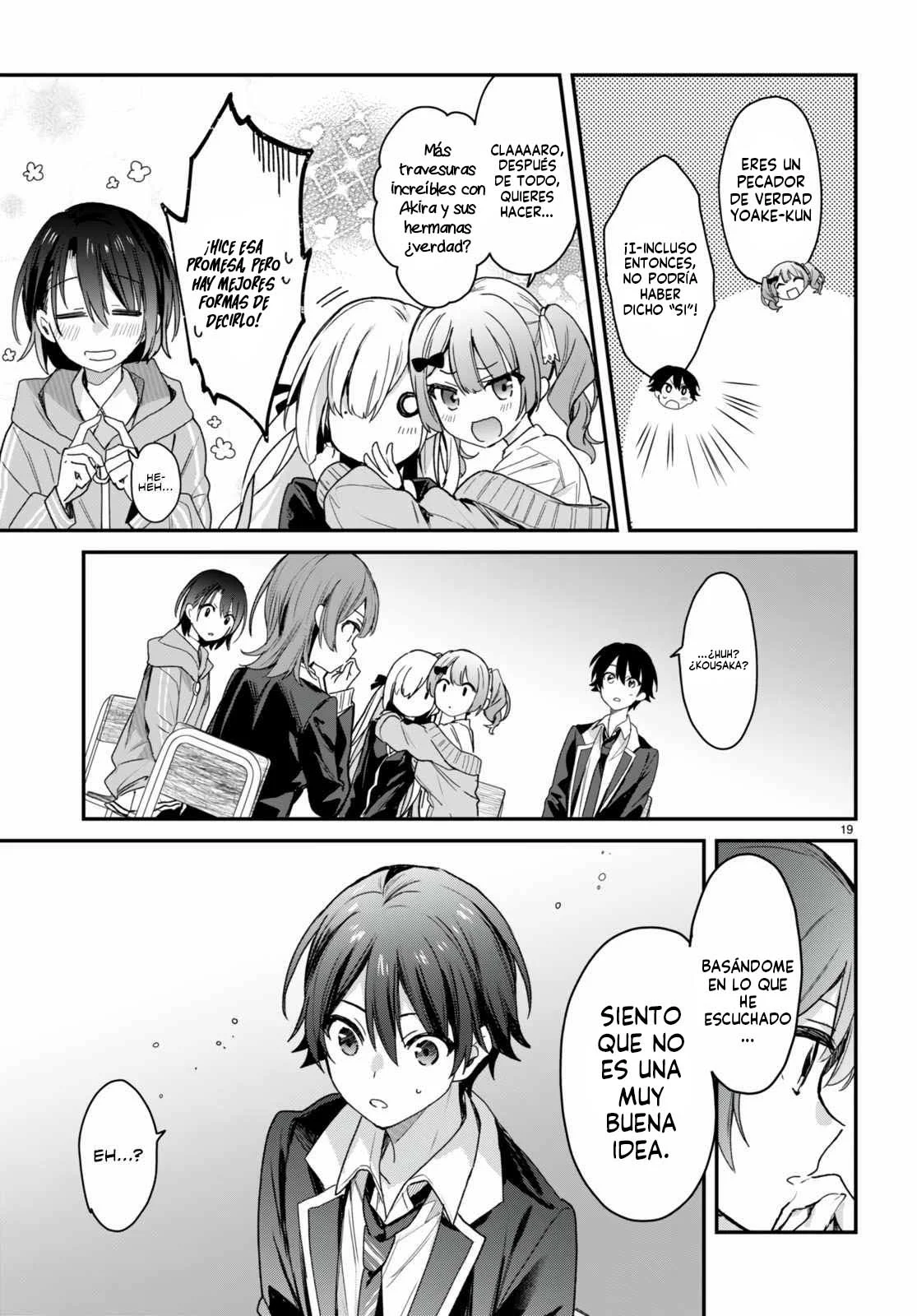 Yonshimai wa Yoru wo Omachikane Capítulo 18 - Page 20