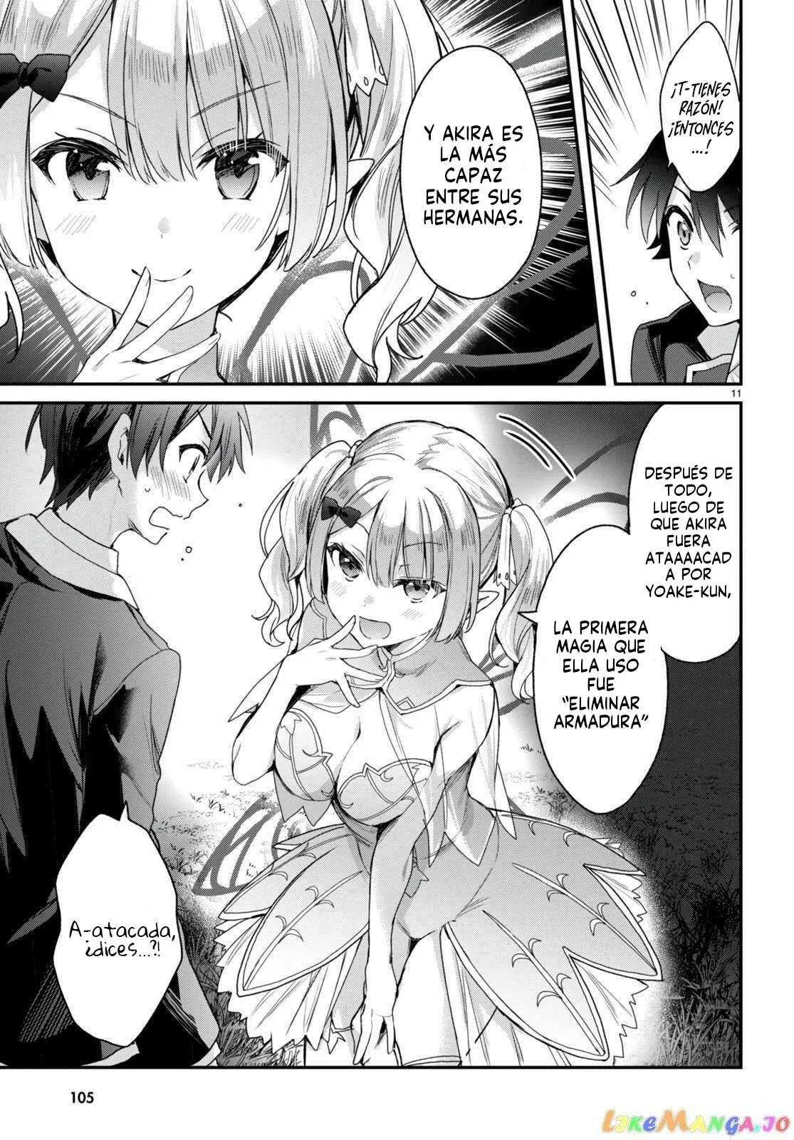 Yonshimai wa Yoru wo Omachikane Capítulo 19 - Page 11