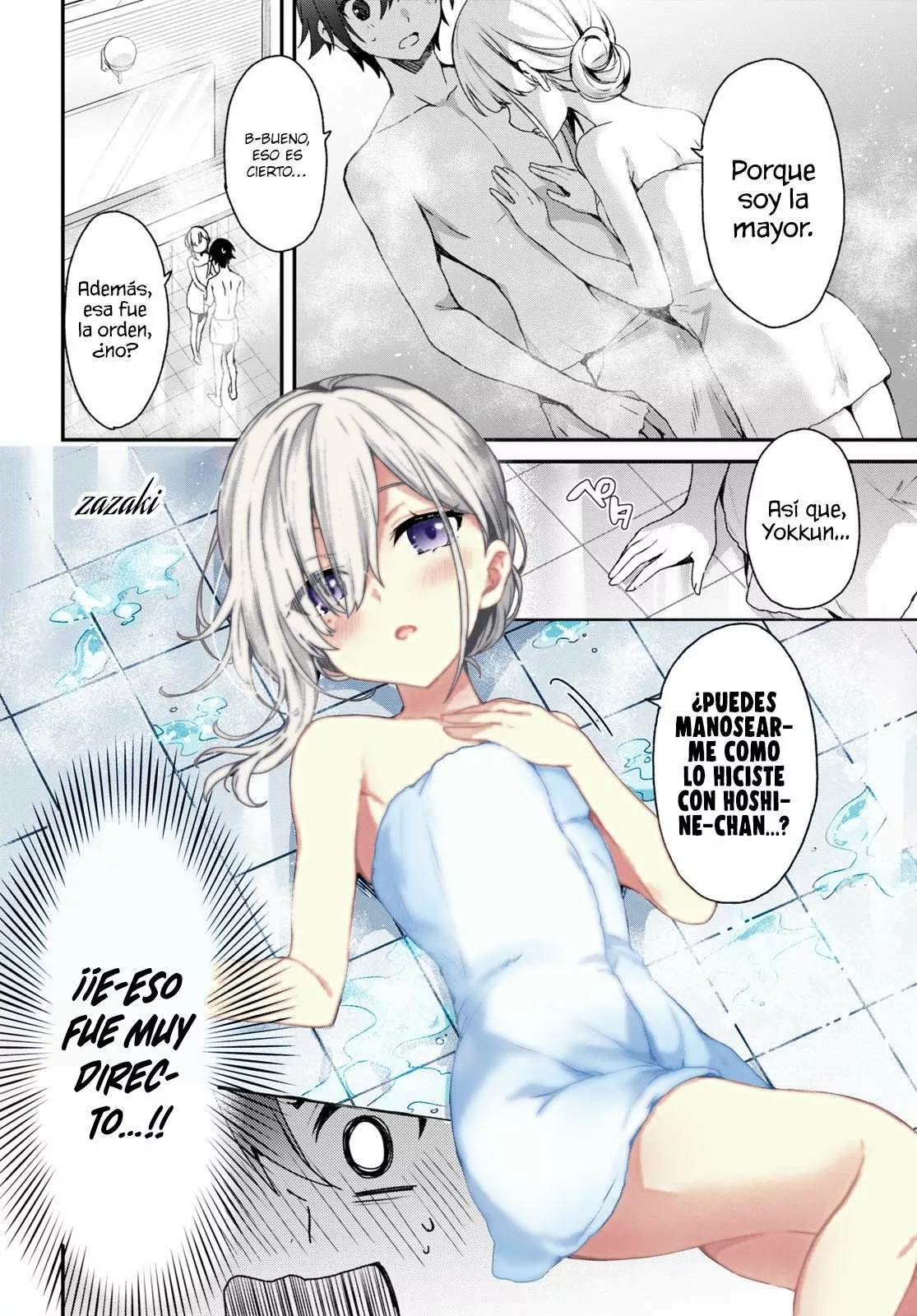 Yonshimai wa Yoru wo Omachikane Capítulo 2 - Page 11