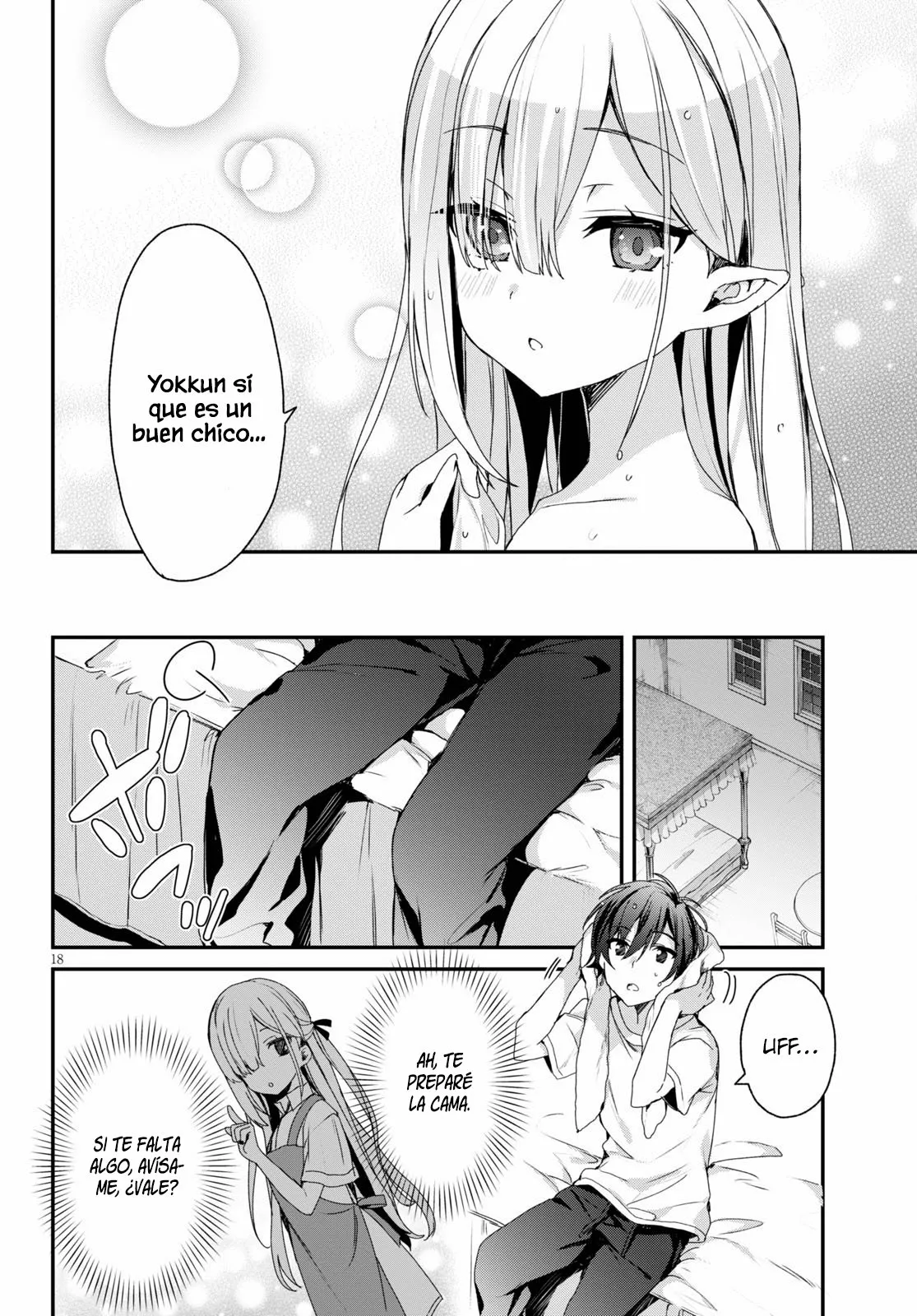 Yonshimai wa Yoru wo Omachikane Capítulo 2 - Page 18