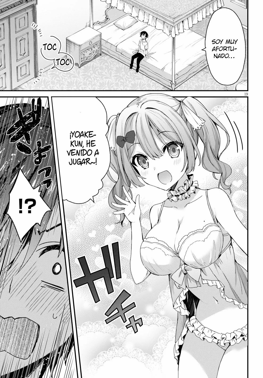 Yonshimai wa Yoru wo Omachikane Capítulo 2 - Page 19