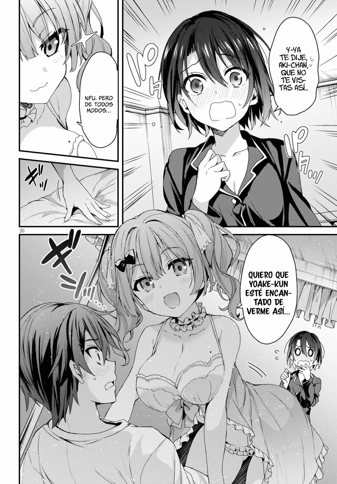 Yonshimai wa Yoru wo Omachikane Capítulo 2 - Page 20