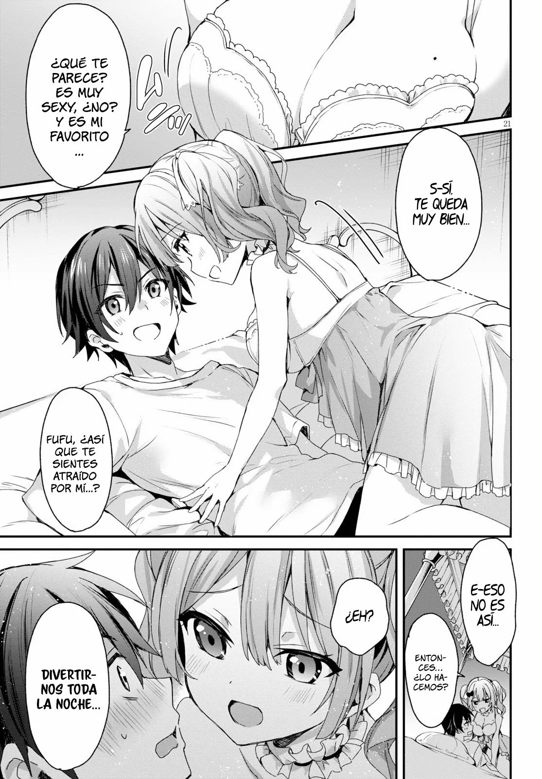 Yonshimai wa Yoru wo Omachikane Capítulo 2 - Page 21