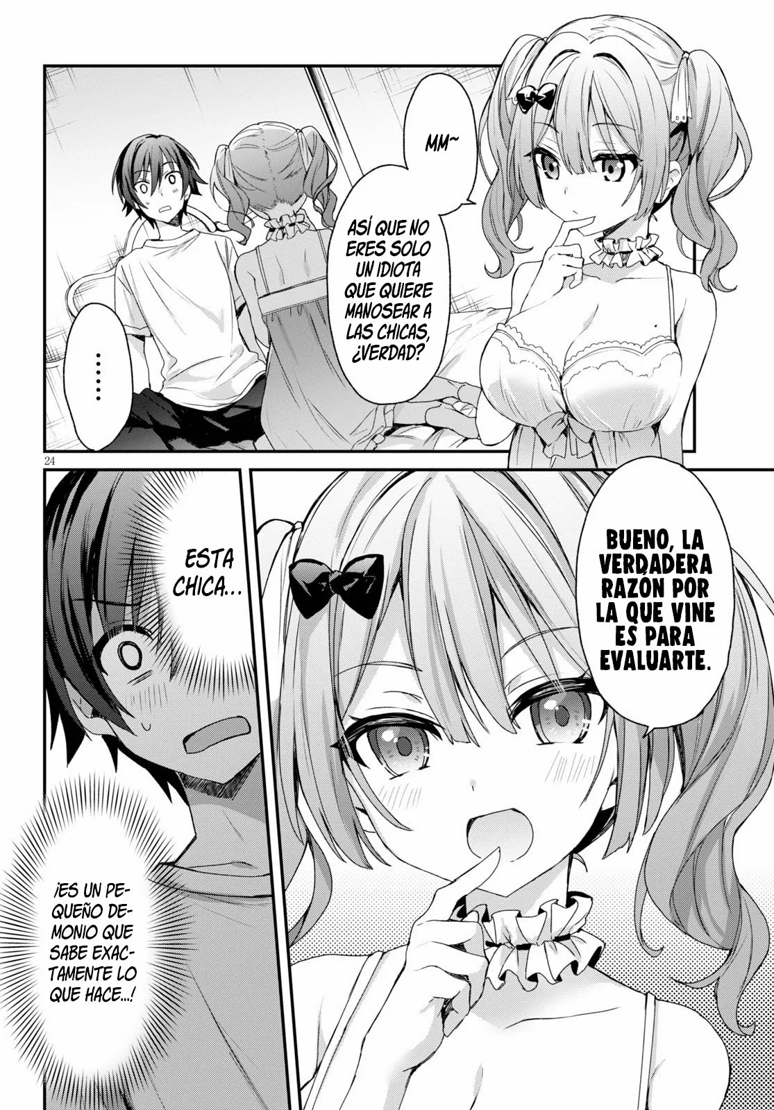 Yonshimai wa Yoru wo Omachikane Capítulo 2 - Page 24