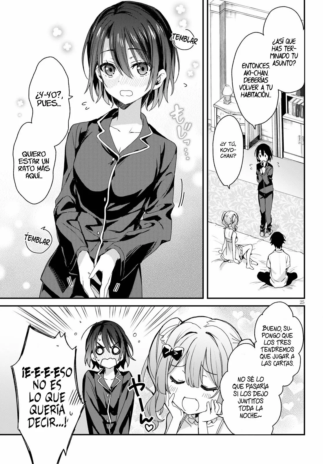 Yonshimai wa Yoru wo Omachikane Capítulo 2 - Page 25
