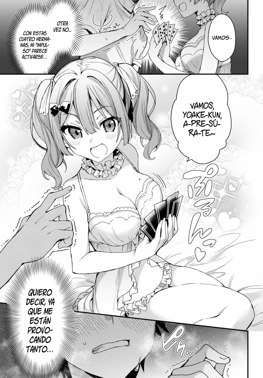 Yonshimai wa Yoru wo Omachikane Capítulo 2 - Page 27