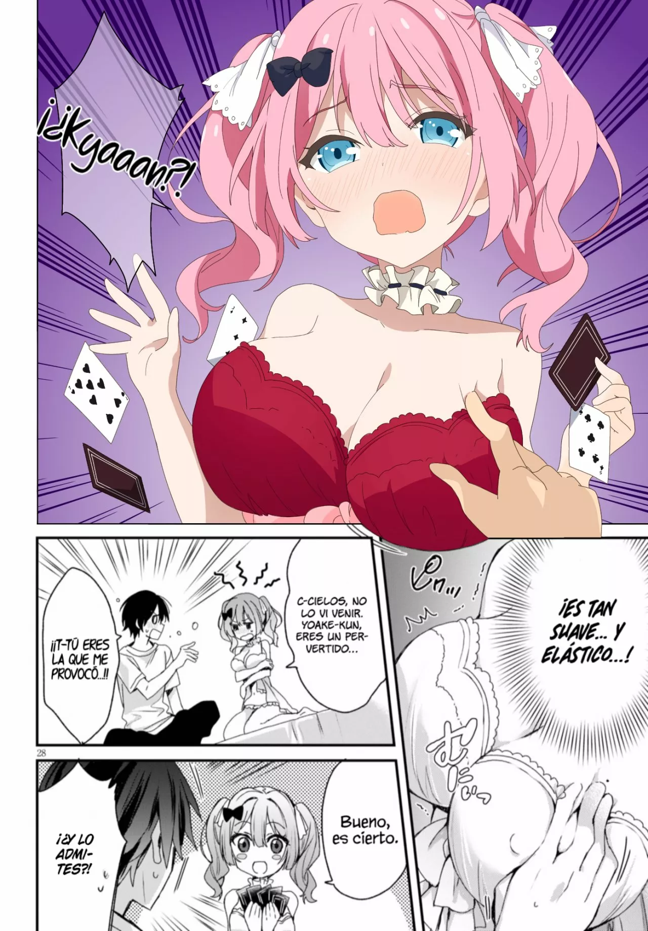 Yonshimai wa Yoru wo Omachikane Capítulo 2 - Page 28