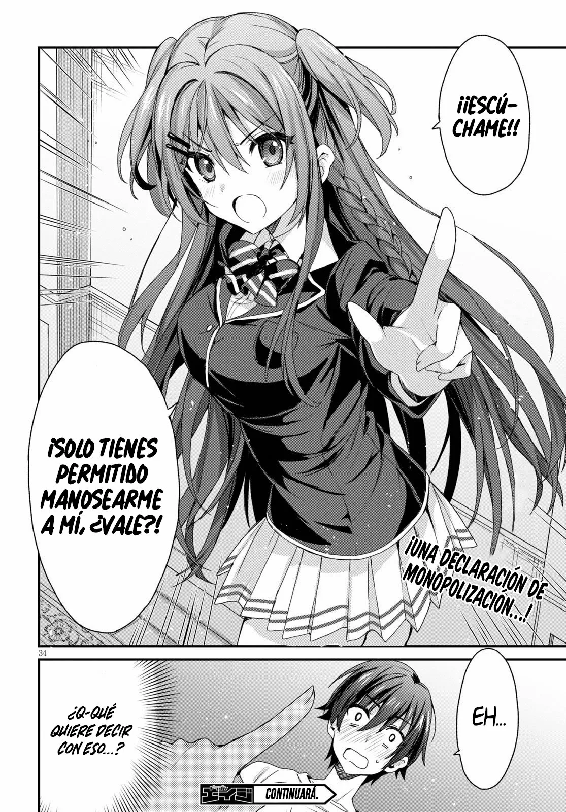 Yonshimai wa Yoru wo Omachikane Capítulo 2 - Page 34