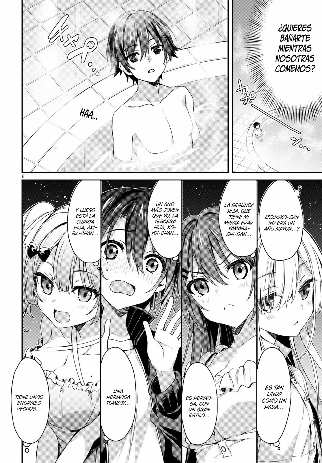 Yonshimai wa Yoru wo Omachikane Capítulo 2 - Page 7