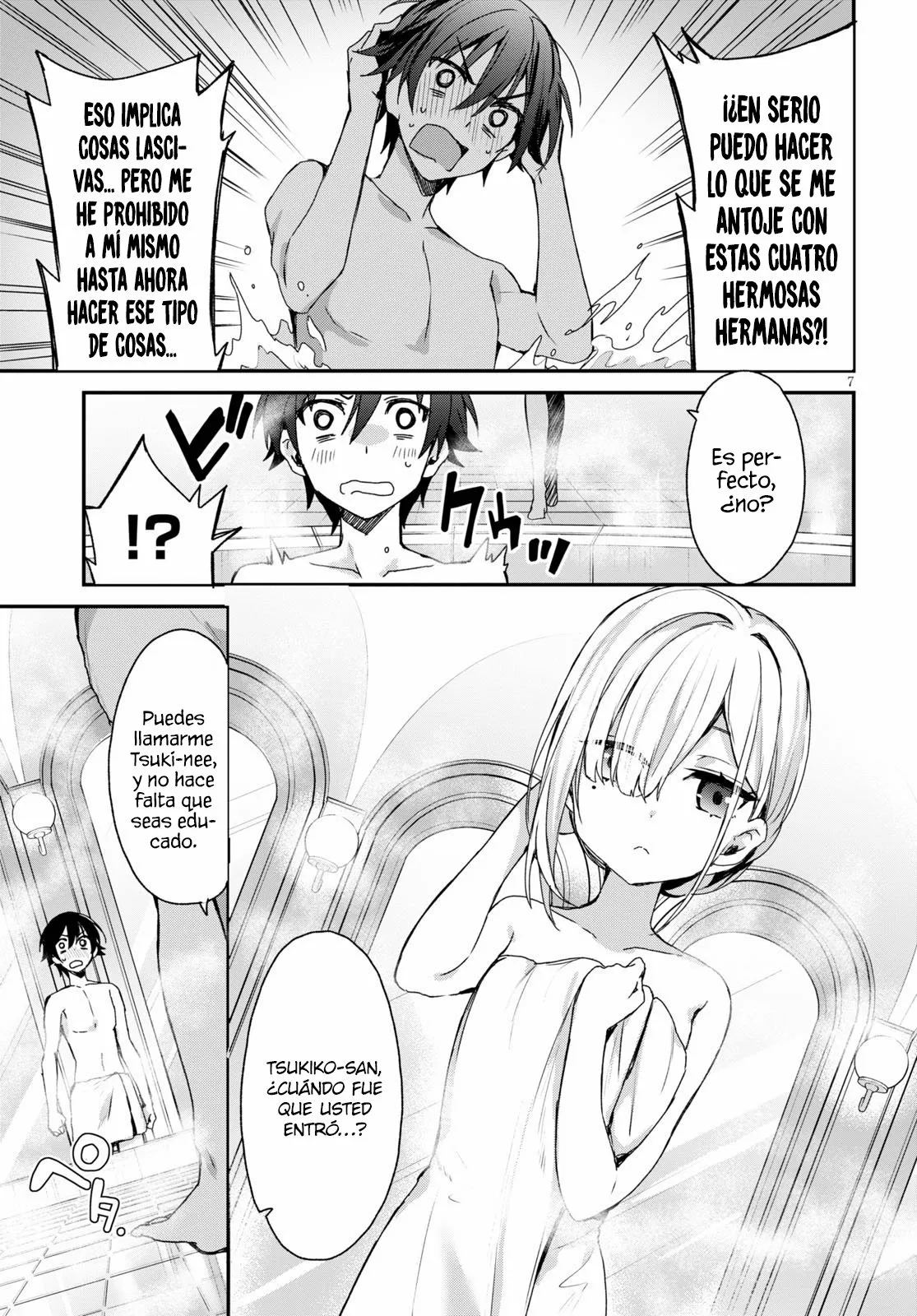 Yonshimai wa Yoru wo Omachikane Capítulo 2 - Page 8