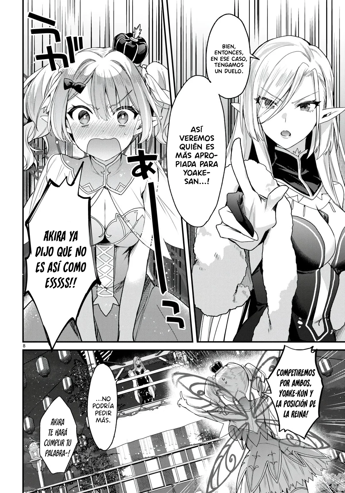 Yonshimai wa Yoru wo Omachikane Capítulo 21 - Page 9