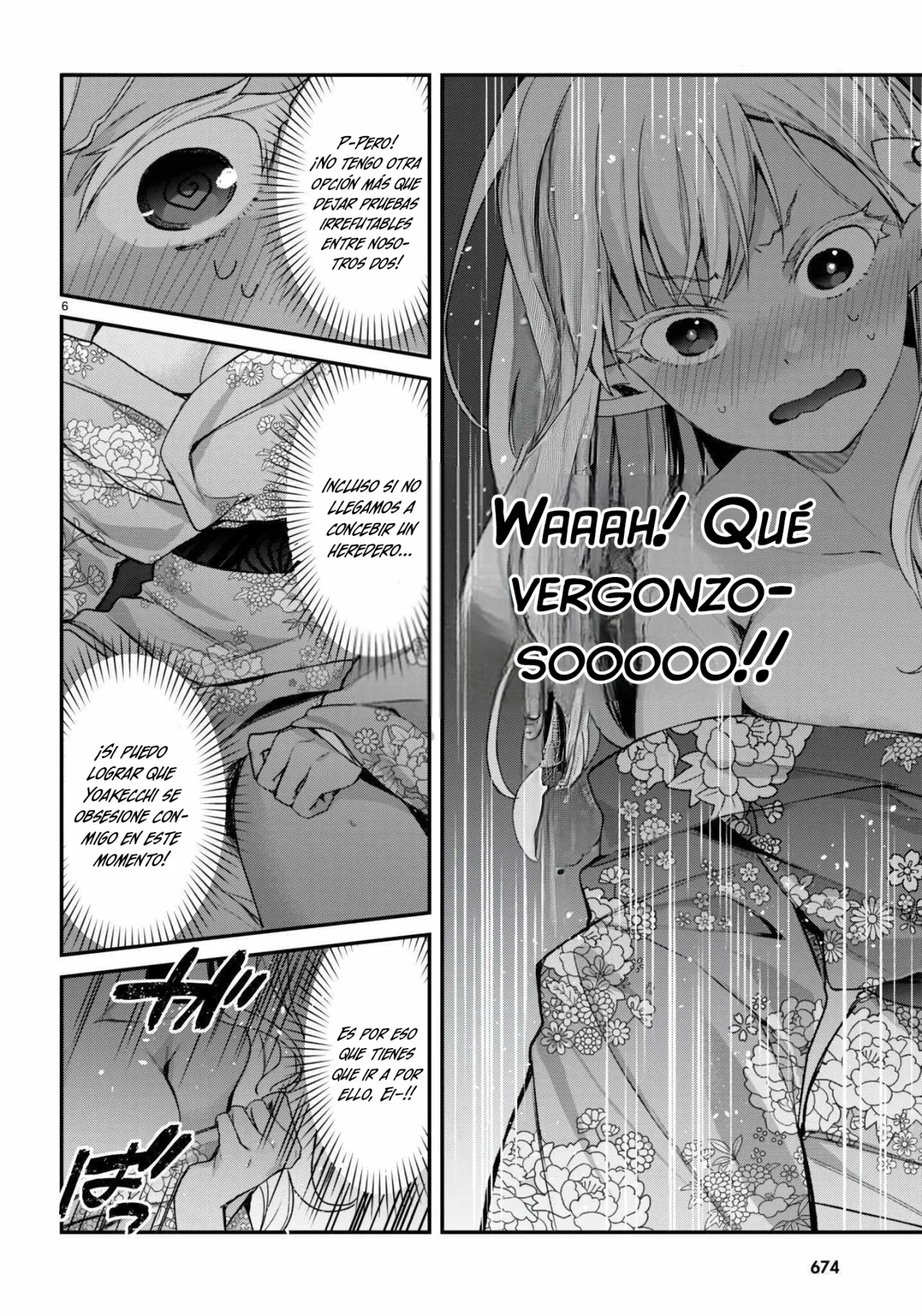 Yonshimai wa Yoru wo Omachikane Capítulo 22.1 - Page 8