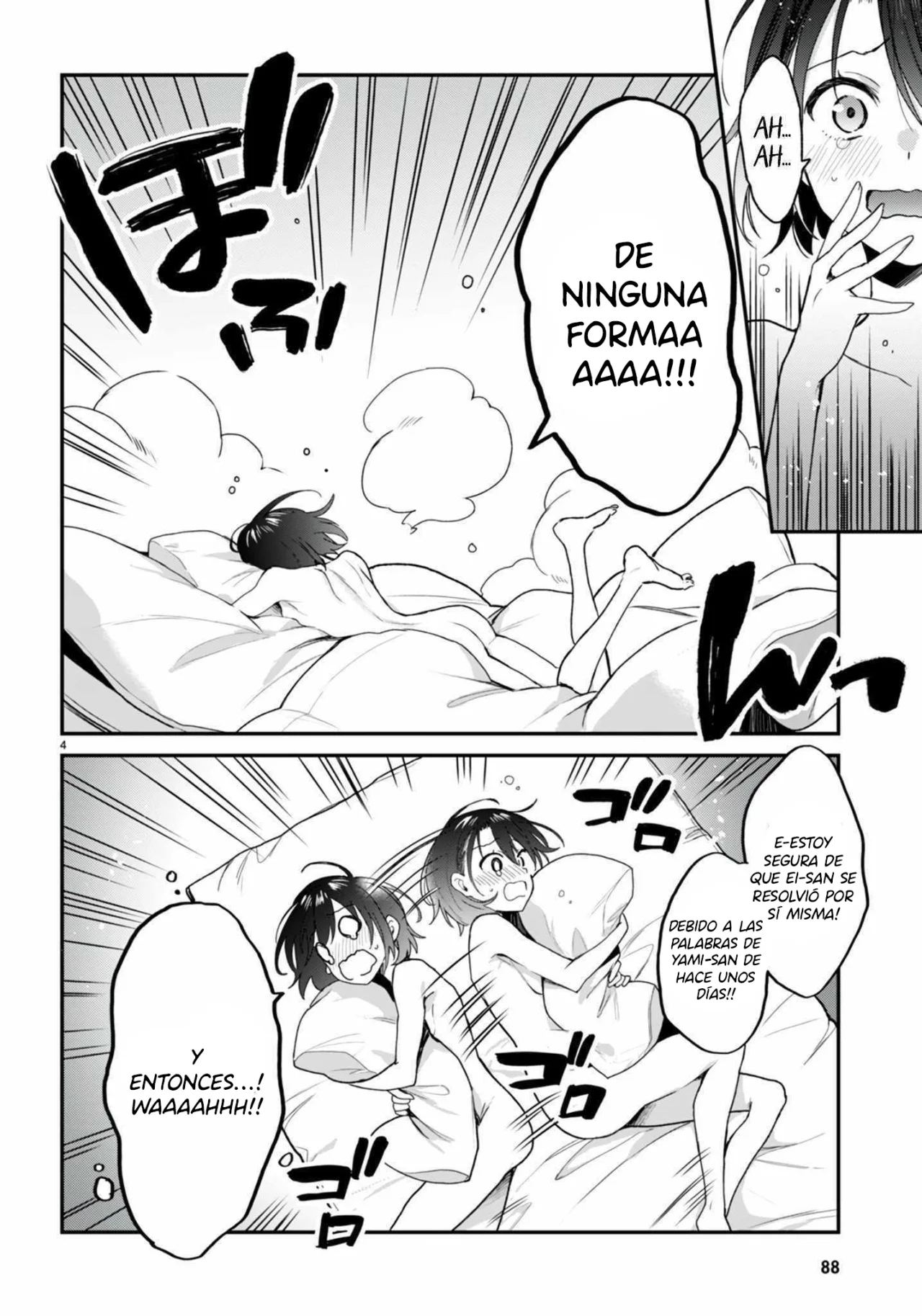 Yonshimai wa Yoru wo Omachikane Capítulo 22.2 - Page 5