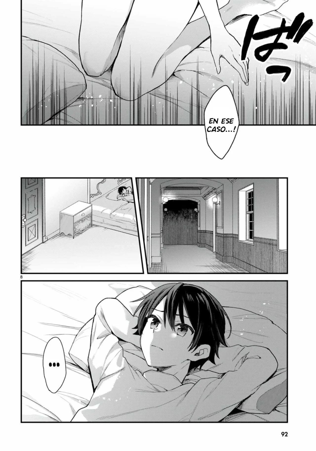 Yonshimai wa Yoru wo Omachikane Capítulo 22.2 - Page 9