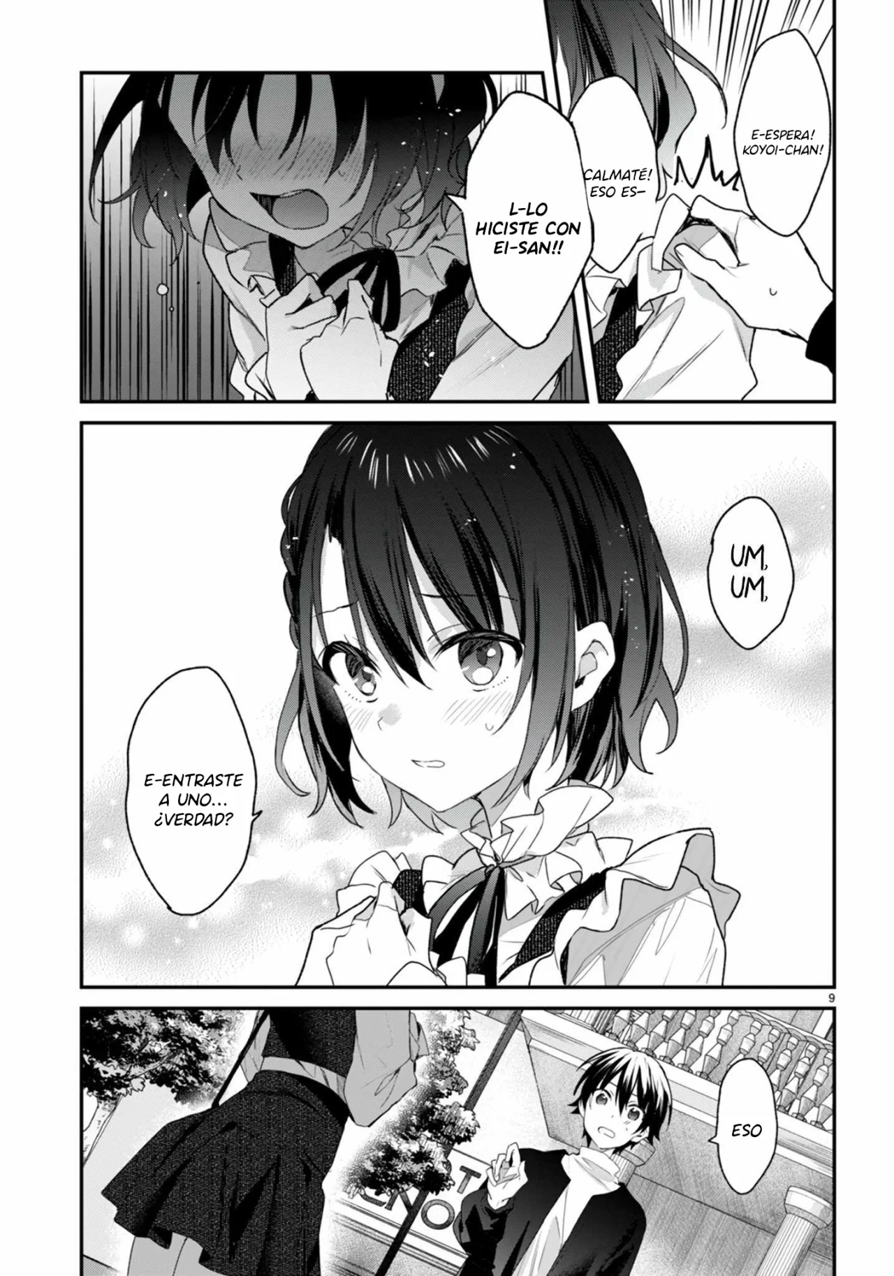 Yonshimai wa Yoru wo Omachikane Capítulo 23 - Page 10