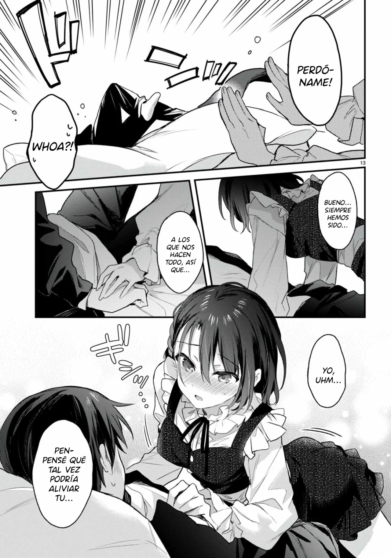 Yonshimai wa Yoru wo Omachikane Capítulo 23 - Page 14