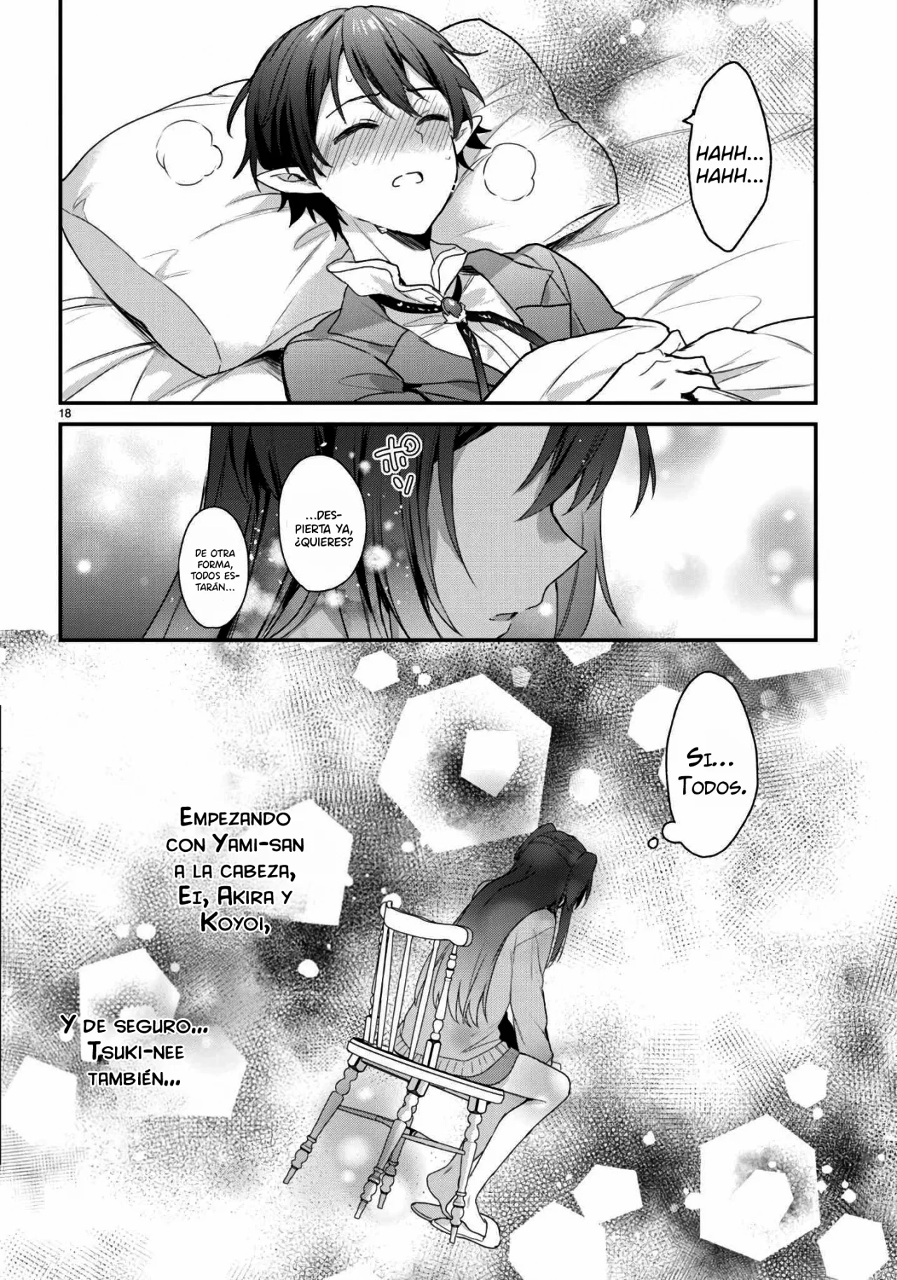 Yonshimai wa Yoru wo Omachikane Capítulo 24 - Page 19