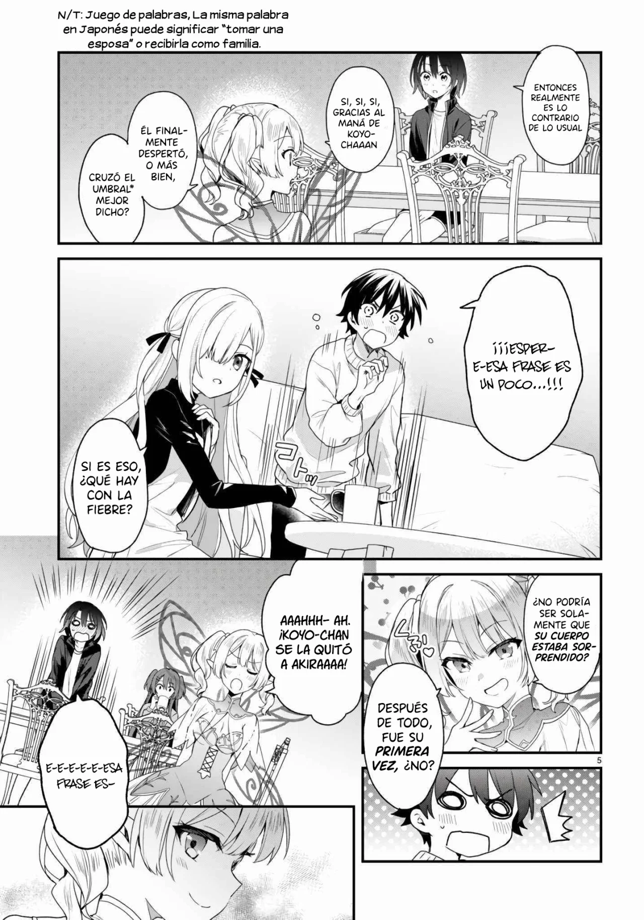 Yonshimai wa Yoru wo Omachikane Capítulo 25 - Page 6