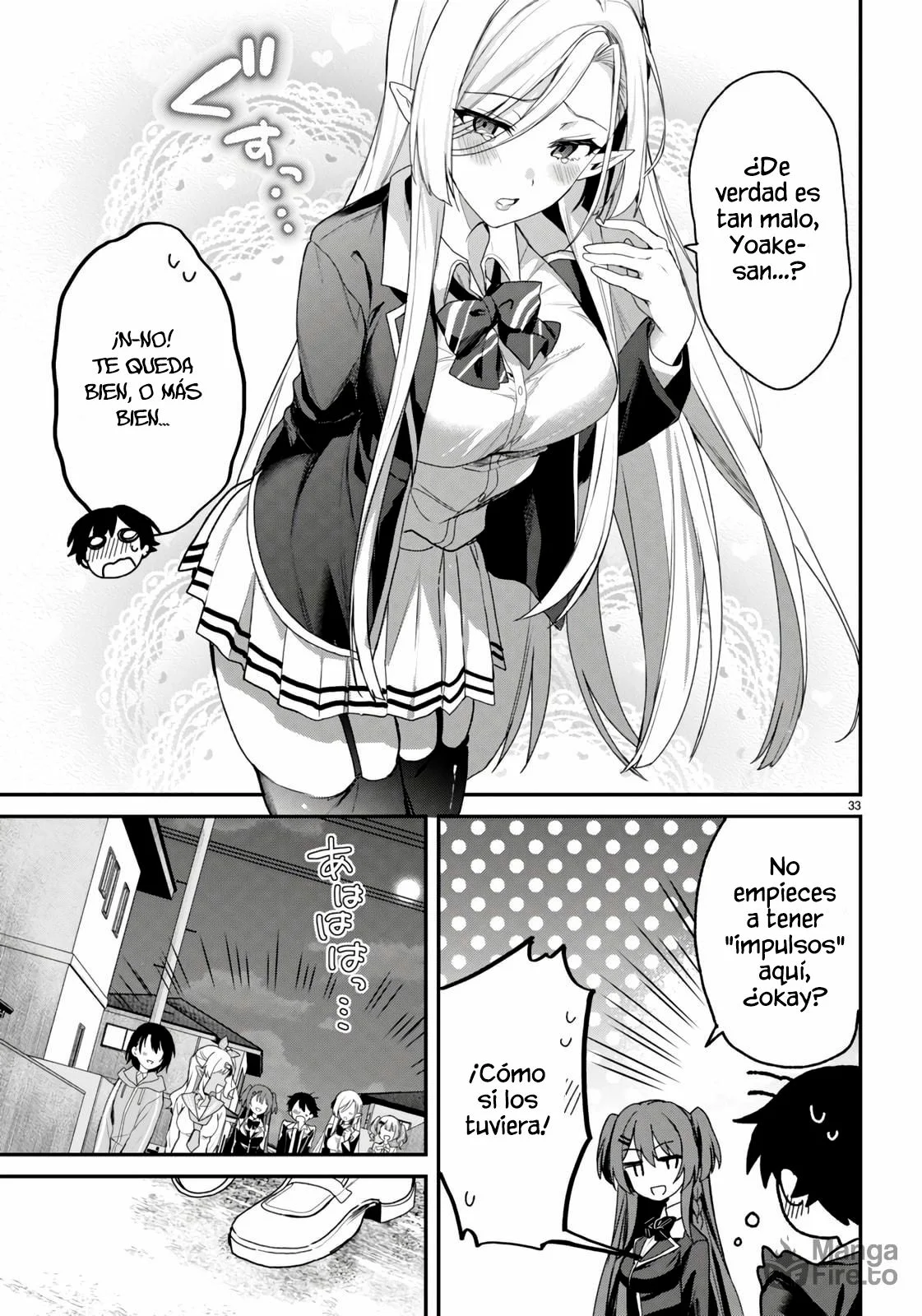 Yonshimai wa Yoru wo Omachikane Capítulo 27 - Page 33