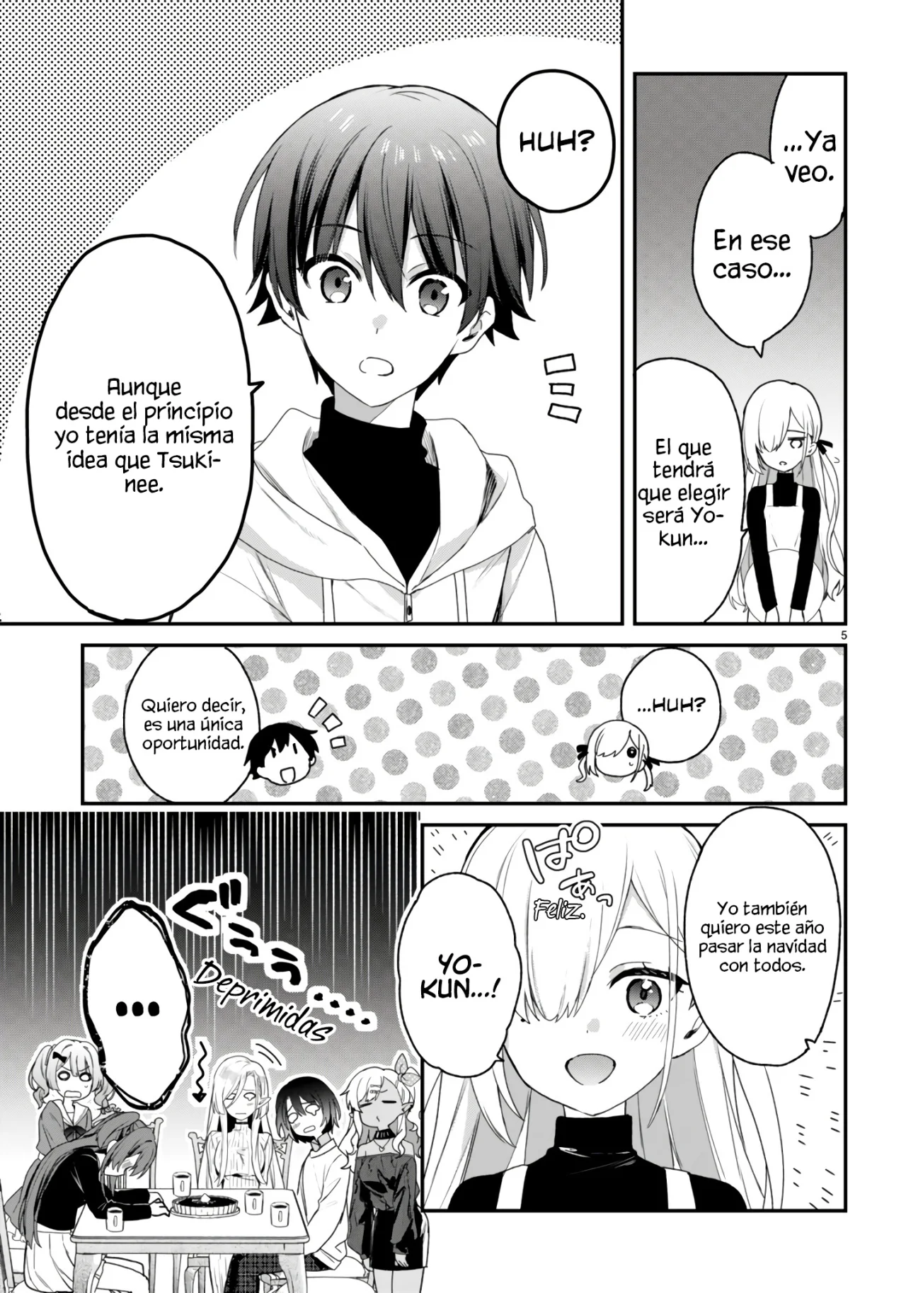 Yonshimai wa Yoru wo Omachikane Capítulo 28 - Page 6