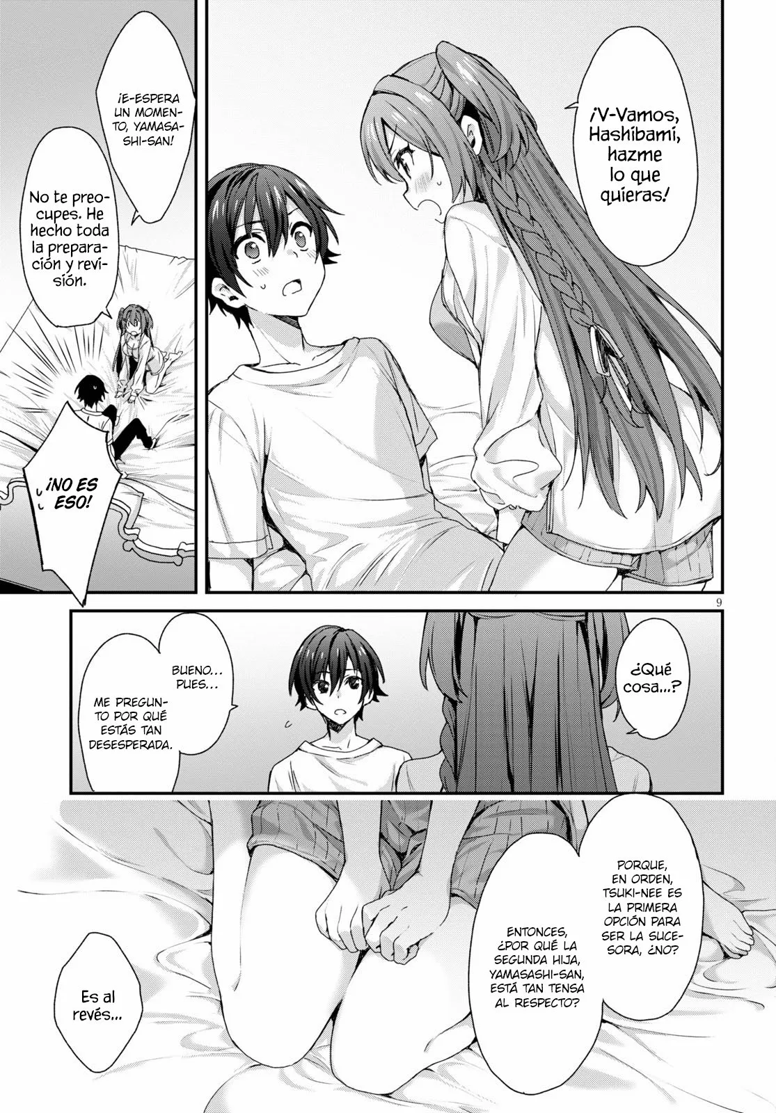 Yonshimai wa Yoru wo Omachikane Capítulo 3 - Page 10