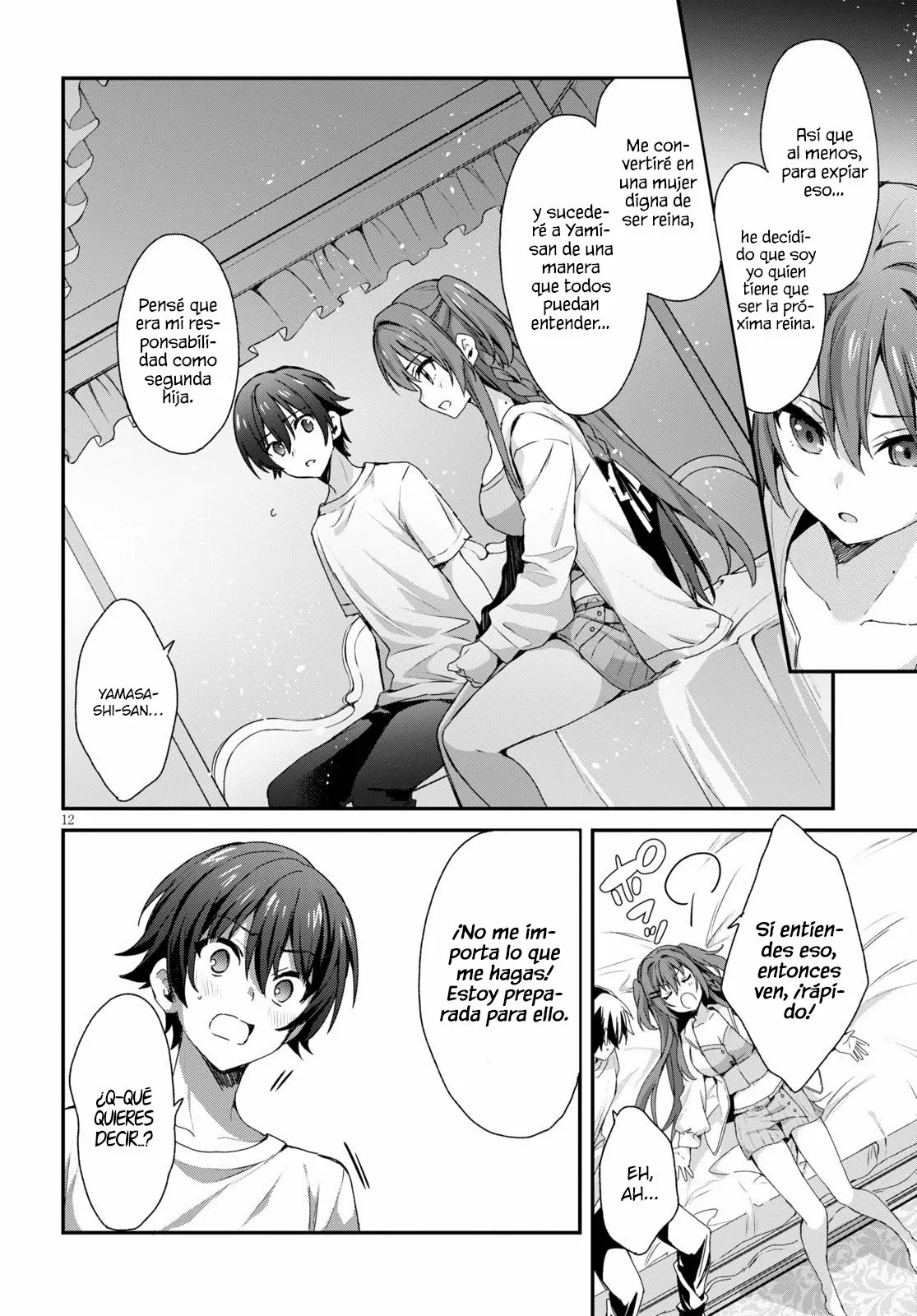 Yonshimai wa Yoru wo Omachikane Capítulo 3 - Page 13
