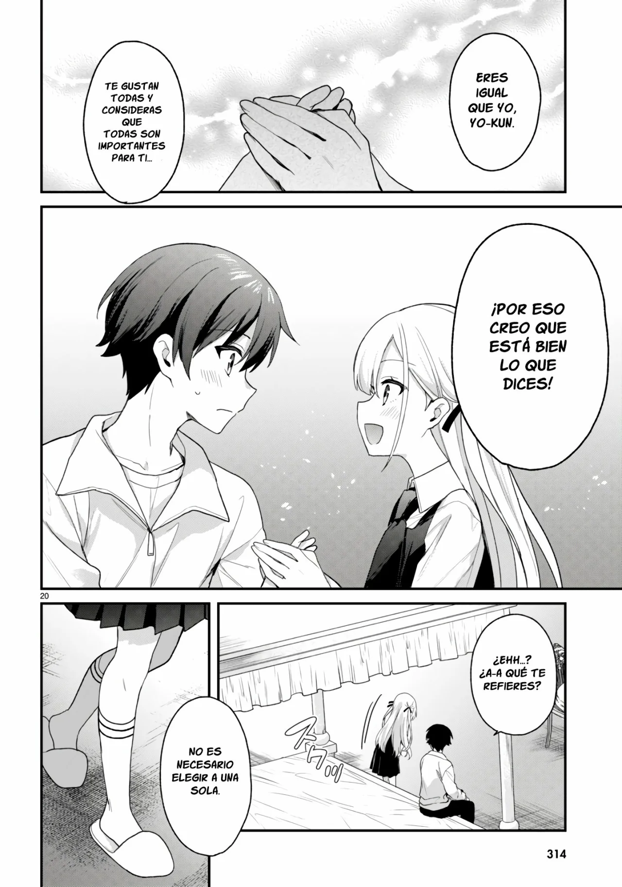 Yonshimai wa Yoru wo Omachikane Capítulo 30 - Page 21