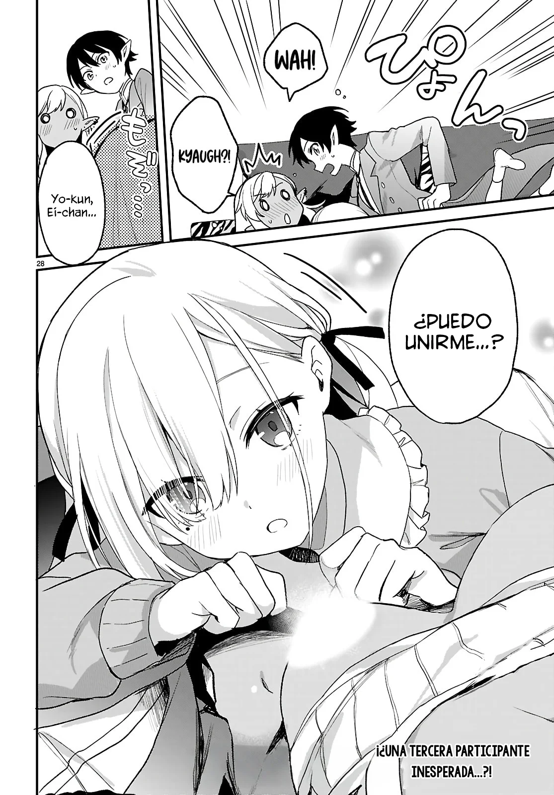 Yonshimai wa Yoru wo Omachikane Capítulo 32 - Page 29