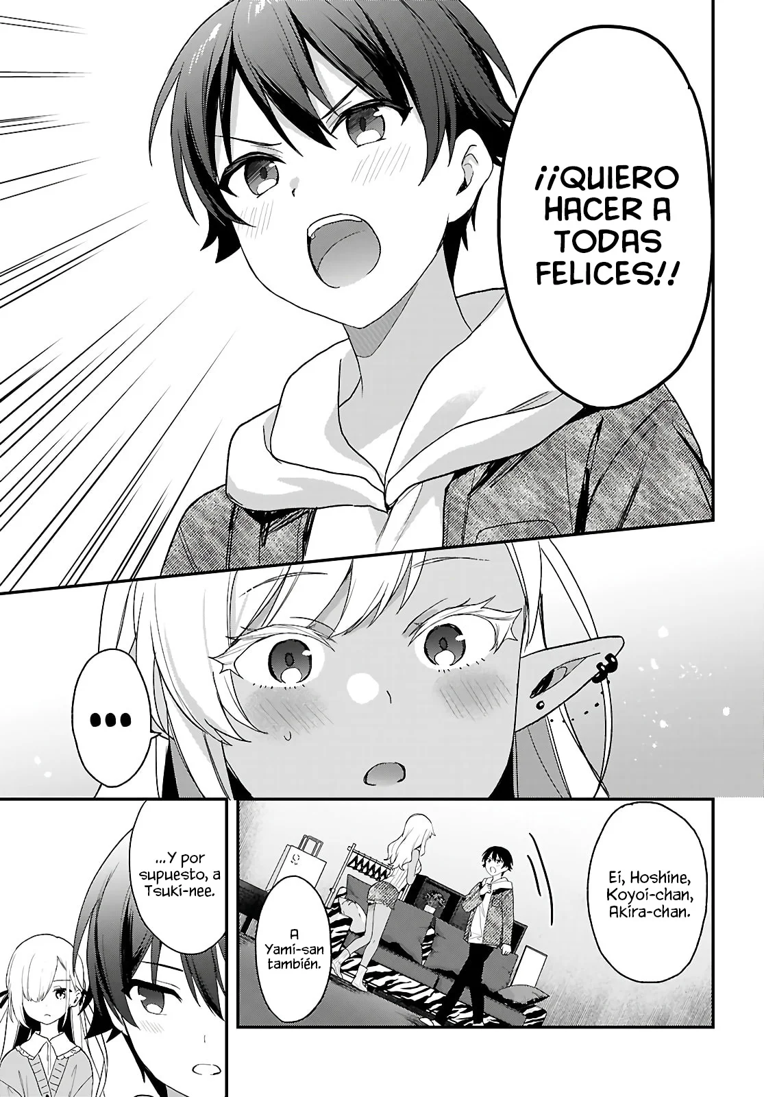 Yonshimai wa Yoru wo Omachikane Capítulo 32 - Page 8
