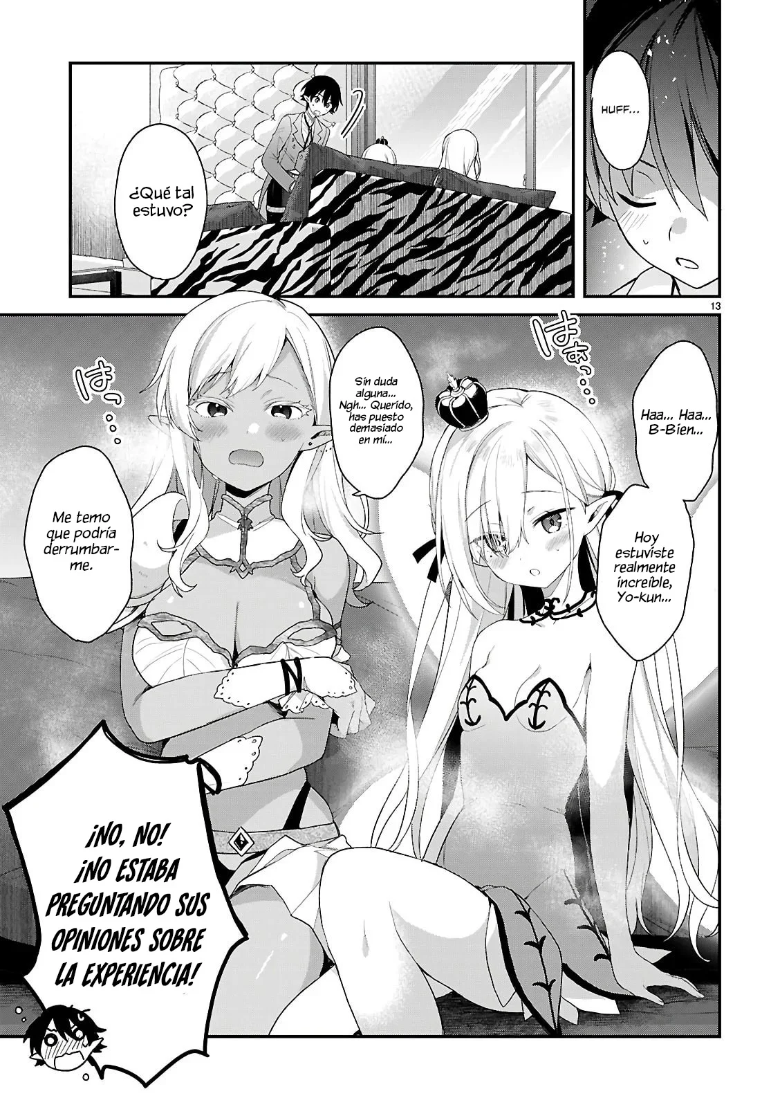 Yonshimai wa Yoru wo Omachikane Capítulo 33 - Page 13