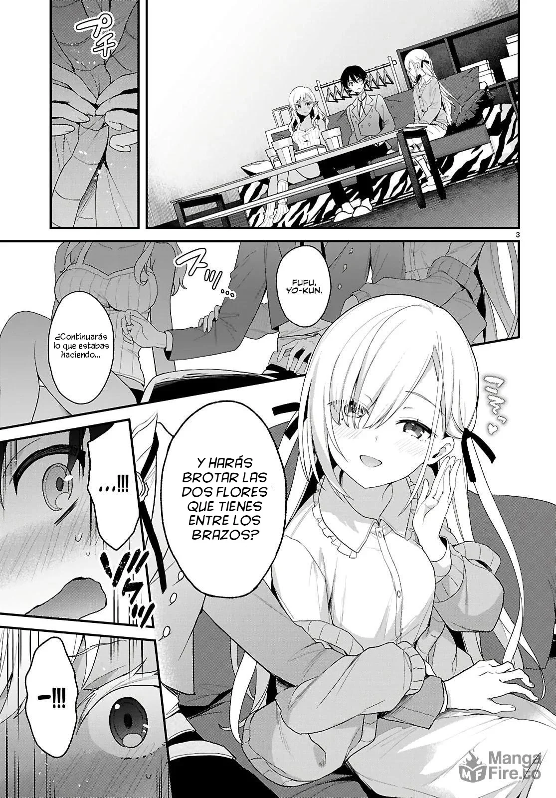 Yonshimai wa Yoru wo Omachikane Capítulo 33 - Page 3