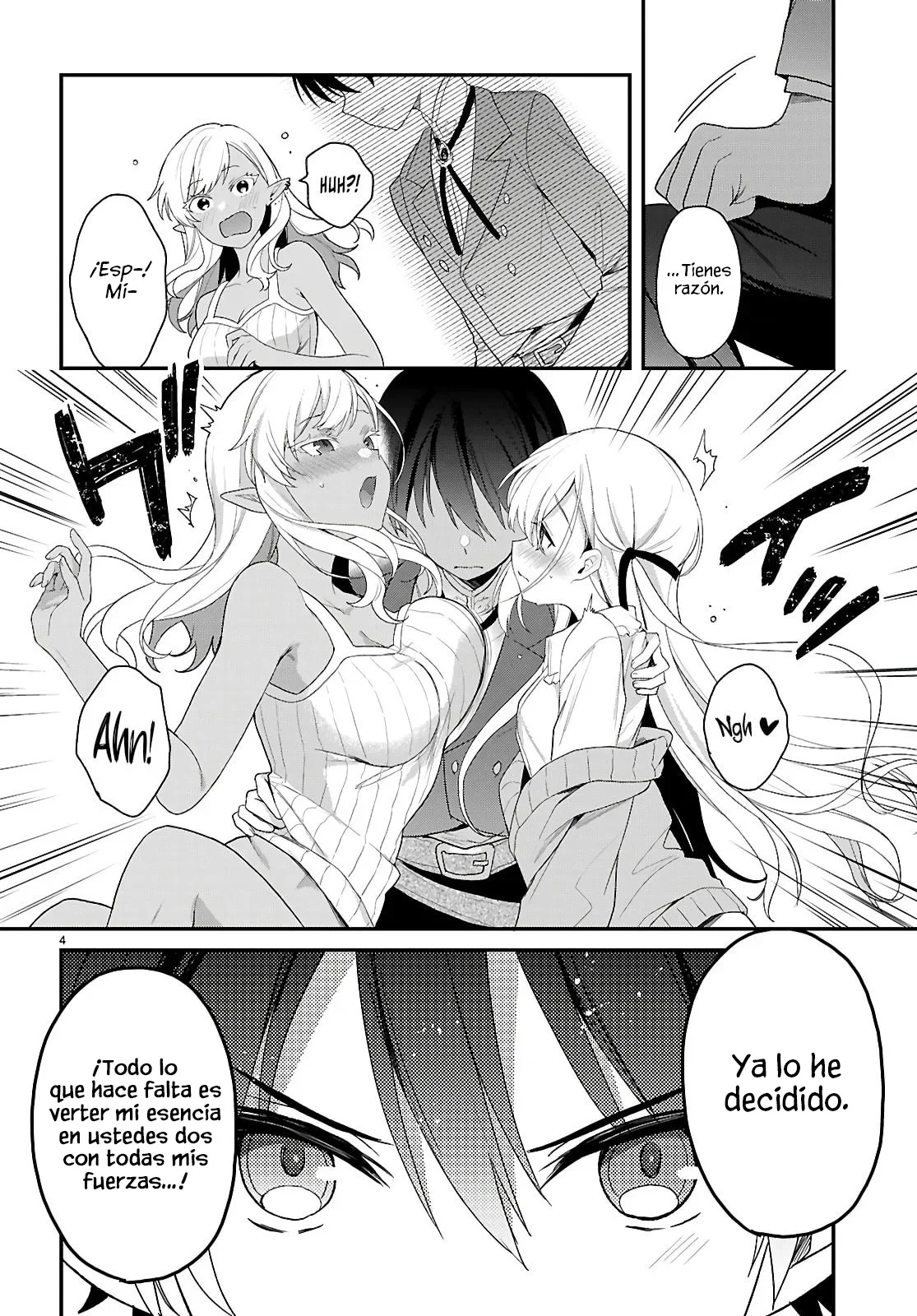 Yonshimai wa Yoru wo Omachikane Capítulo 33 - Page 4