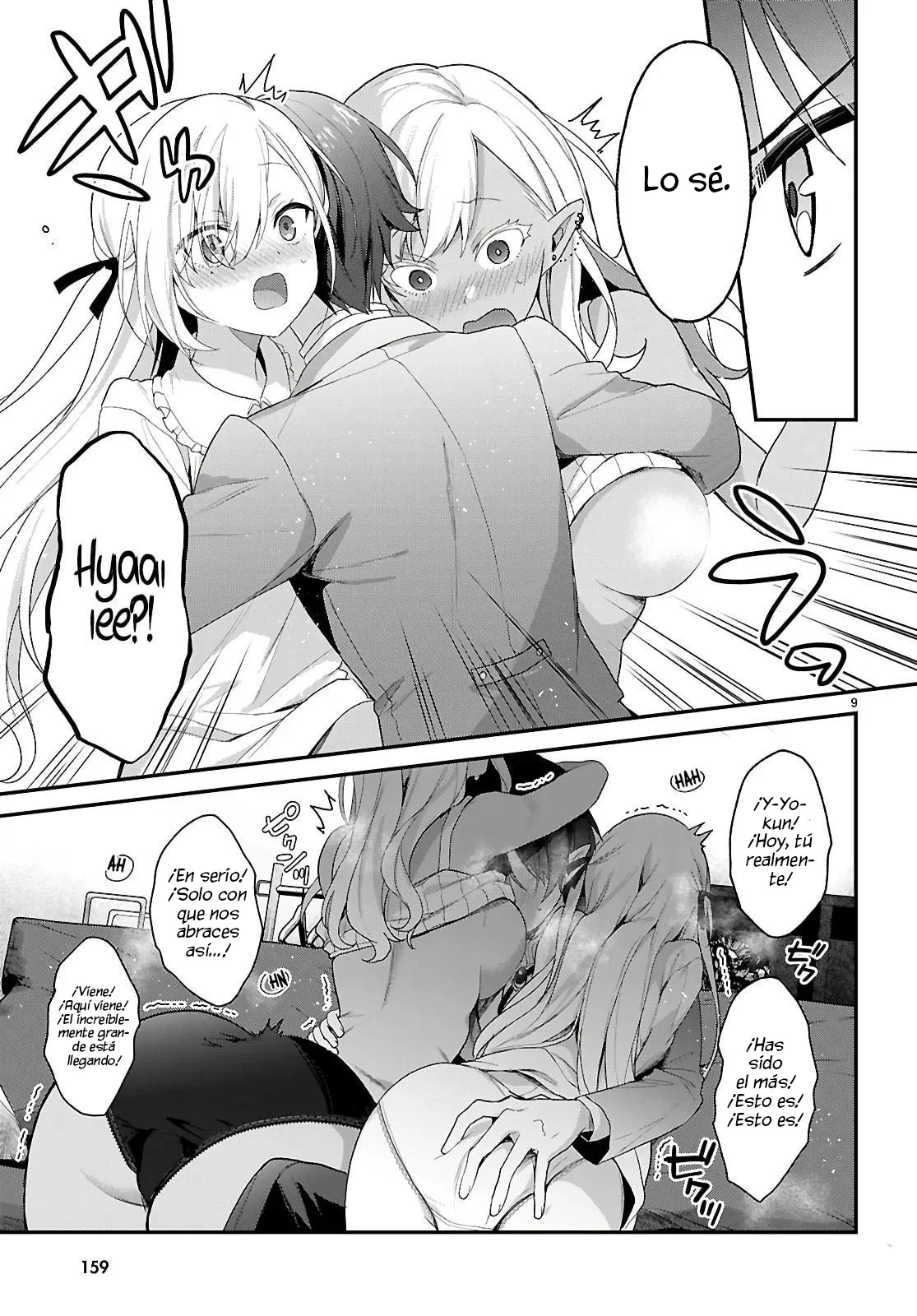 Yonshimai wa Yoru wo Omachikane Capítulo 33 - Page 9