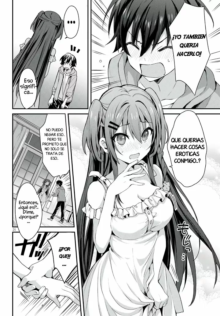 Yonshimai wa Yoru wo Omachikane Capítulo 4 - Page 24