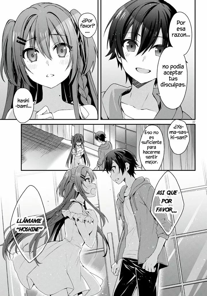 Yonshimai wa Yoru wo Omachikane Capítulo 4 - Page 27