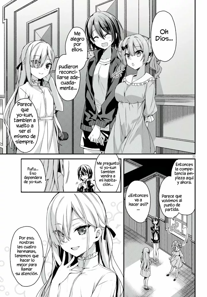 Yonshimai wa Yoru wo Omachikane Capítulo 4 - Page 33