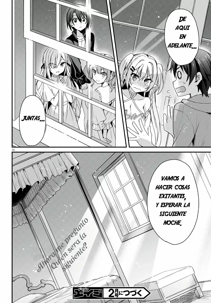 Yonshimai wa Yoru wo Omachikane Capítulo 4 - Page 34