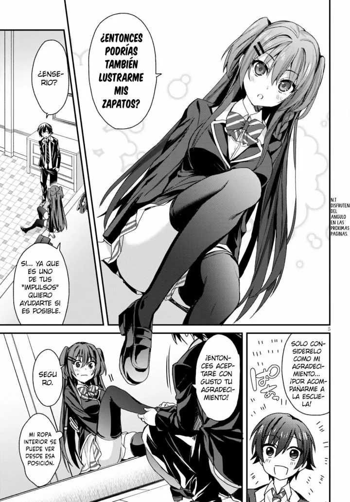 Yonshimai wa Yoru wo Omachikane Capítulo 5 - Page 6