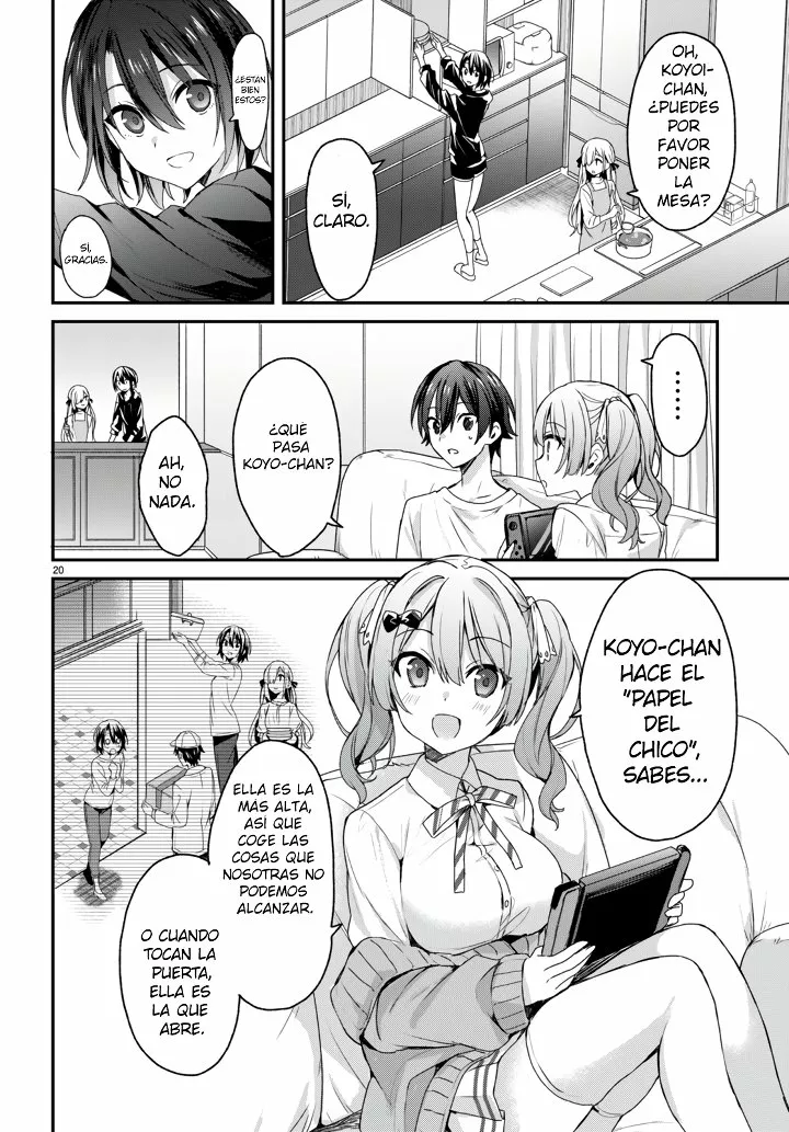 Yonshimai wa Yoru wo Omachikane Capítulo 6 - Page 22