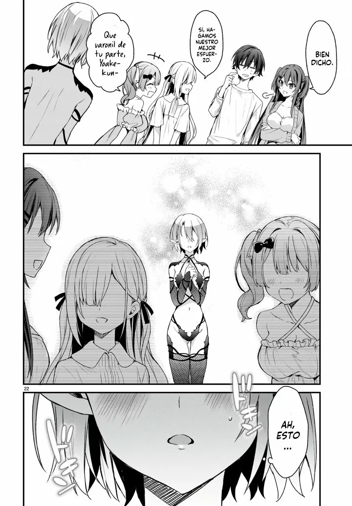 Yonshimai wa Yoru wo Omachikane Capítulo 7 - Page 23