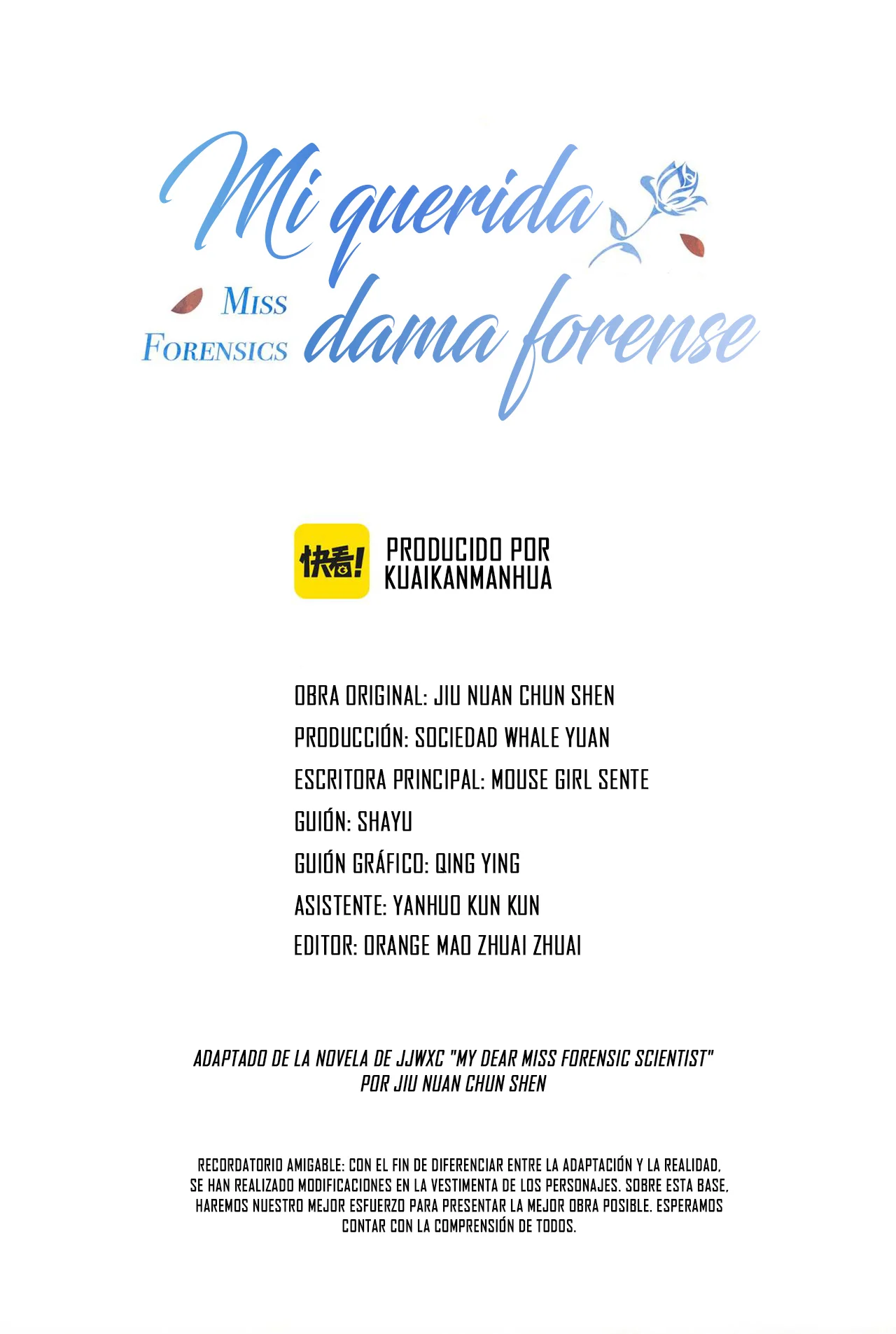 Mi querida dama forense Capítulo 15 - Page 20