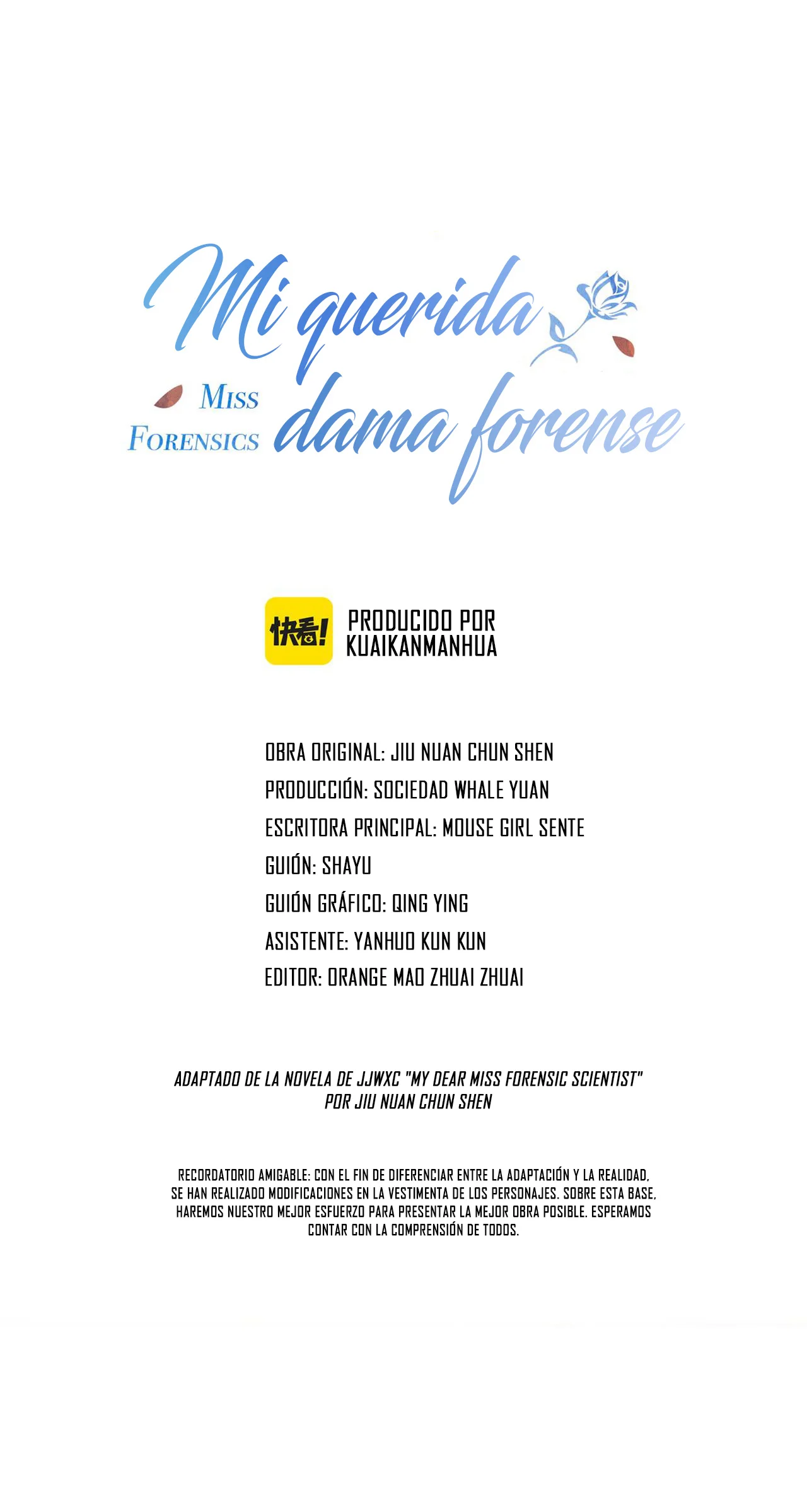 Mi querida dama forense Capítulo 17 - Page 10