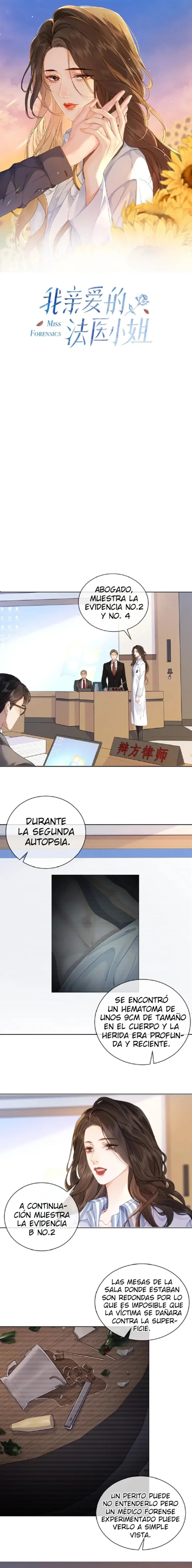 Mi querida dama forense Capítulo 2 - Page 1